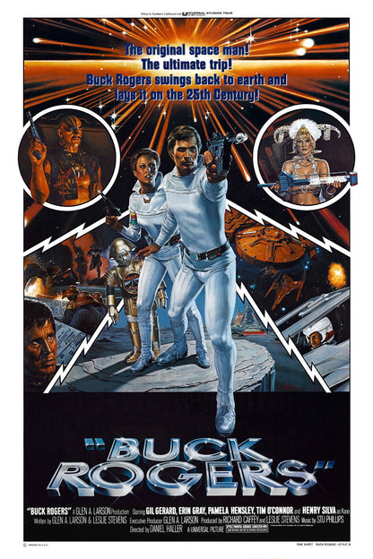 BUCK ROGERS IN THE25th CENTURY Classic Star Trek Film Retro Movie Vintage Wall Poster