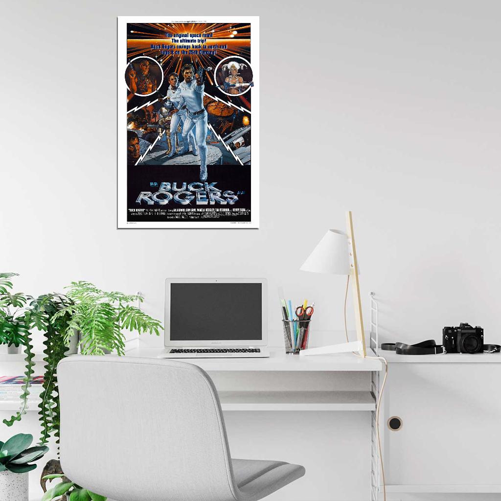 BUCK ROGERS IN THE25th CENTURY Classic Star Trek Film Retro Movie Vintage Wall Poster