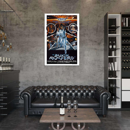 BUCK ROGERS IN THE25th CENTURY Classic Star Trek Film Retro Movie Vintage Wall Poster
