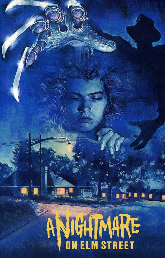 A NIGHTMARE ON ELM STREET Freddy Krueger Film Retro Movie Vintage Wall Poster