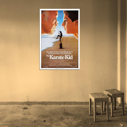 The Karate Kid 1984 Drama Sport Classic Film Retro Movie Vintage Wall Poster