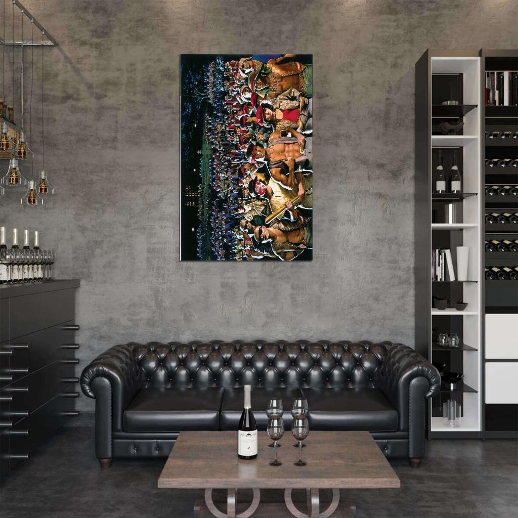 THE WARRIORS 1979 Cult Film NYC Gangs Art Film Retro Movie Vintage Wall Poster