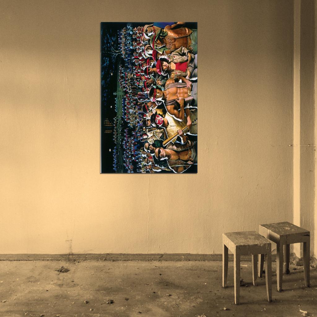 THE WARRIORS 1979 Cult Film NYC Gangs Art Film Retro Movie Vintage Wall Poster