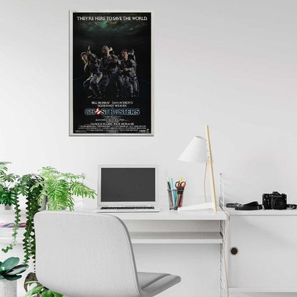 GHOSTBUSTERS 1984 Ghost Busters Film Retro Movie Vintage Wall Poster