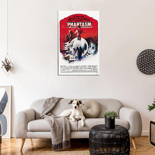 PHANTASM The Tall Man Horror  Film Retro Movie Vintage Wall Poster