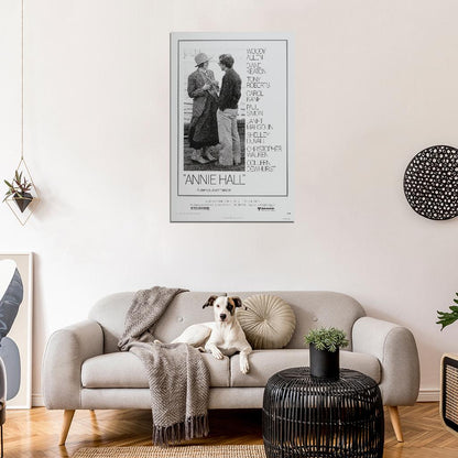 ANNIE HALL 1977 Woody Allen RARE Film Retro Movie Vintage Wall Poster