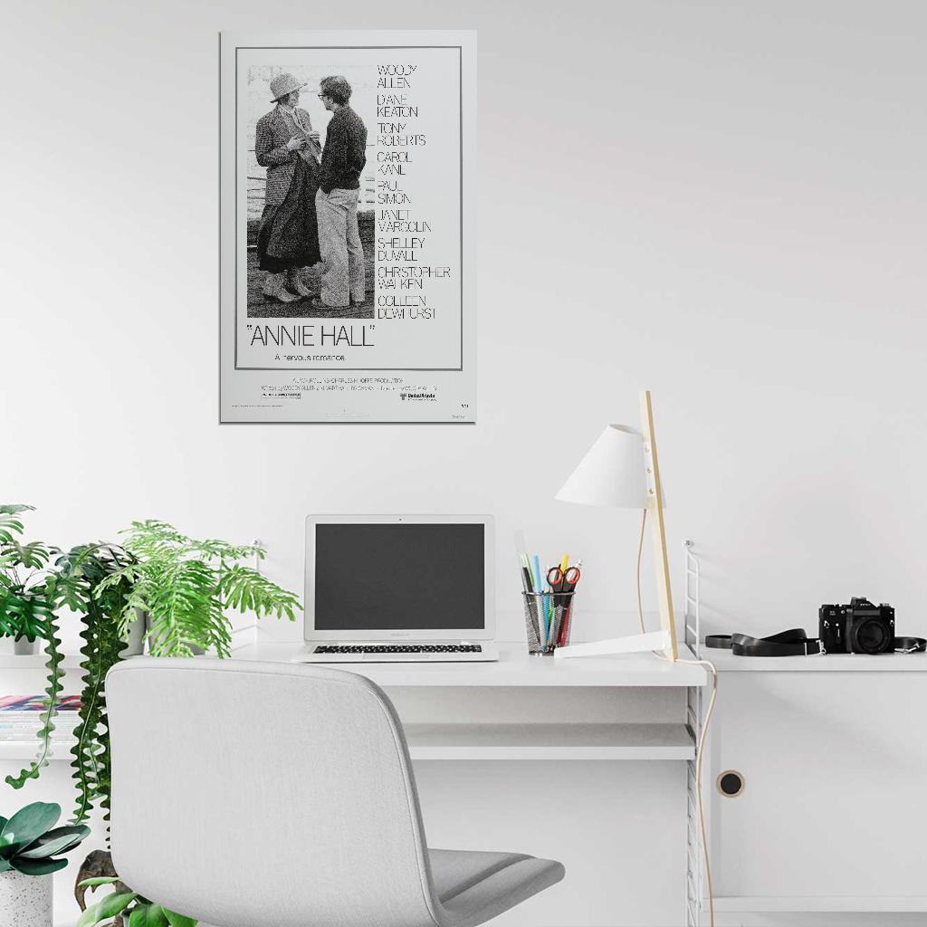 ANNIE HALL 1977 Woody Allen RARE Film Retro Movie Vintage Wall Poster