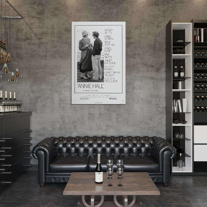 ANNIE HALL 1977 Woody Allen RARE Film Retro Movie Vintage Wall Poster