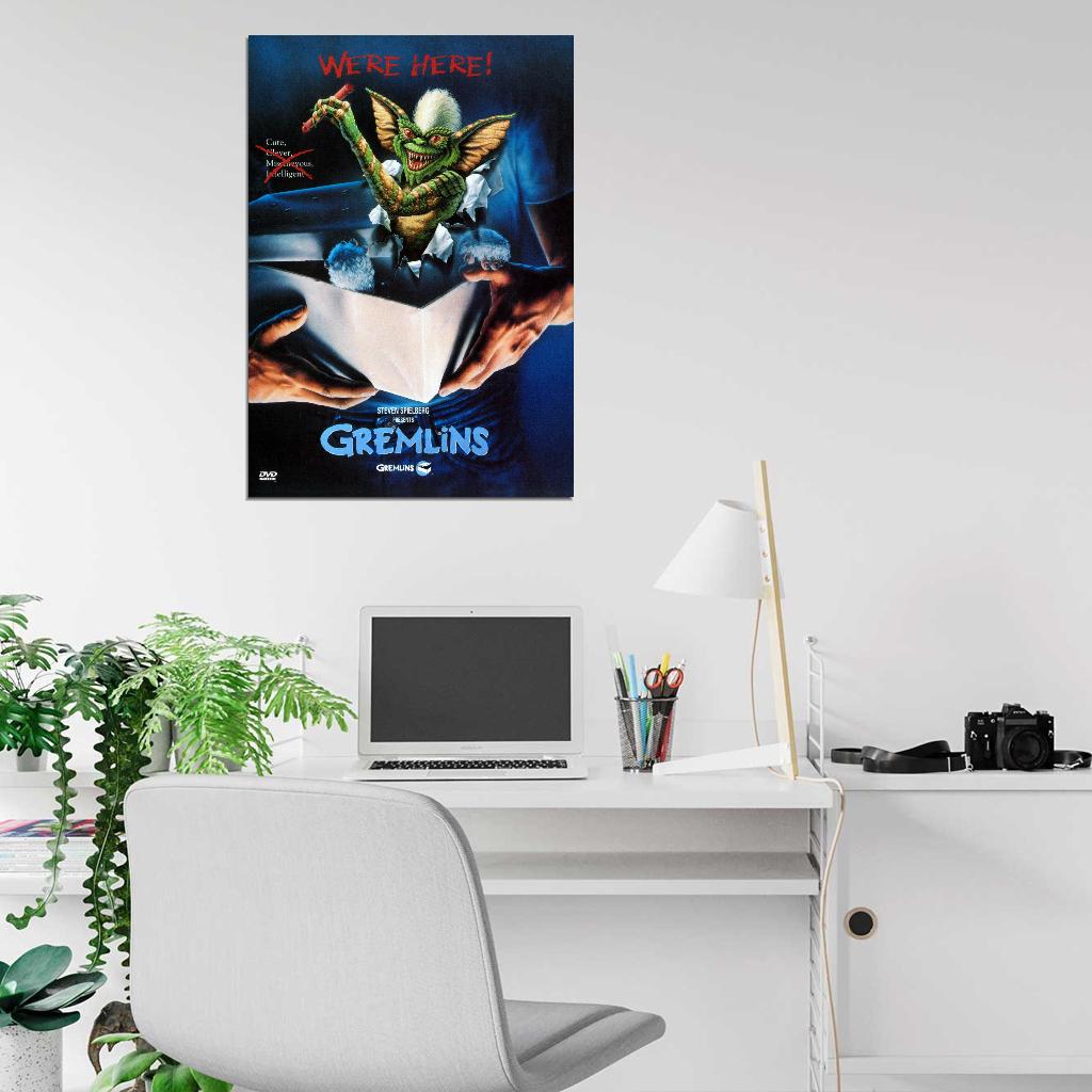 Gremlins 1984 Film Retro Movie Vintage Wall Poster