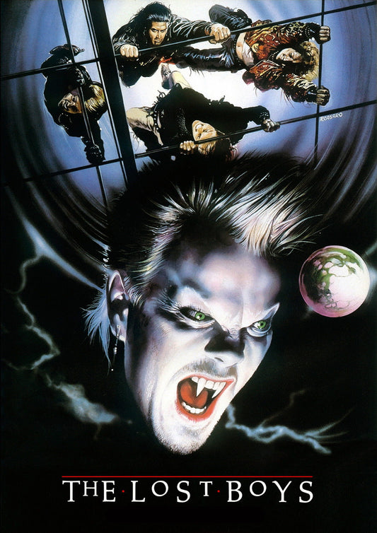 The Lost Boys 1987 Vampires Film Retro Movie Vintage Wall Poster
