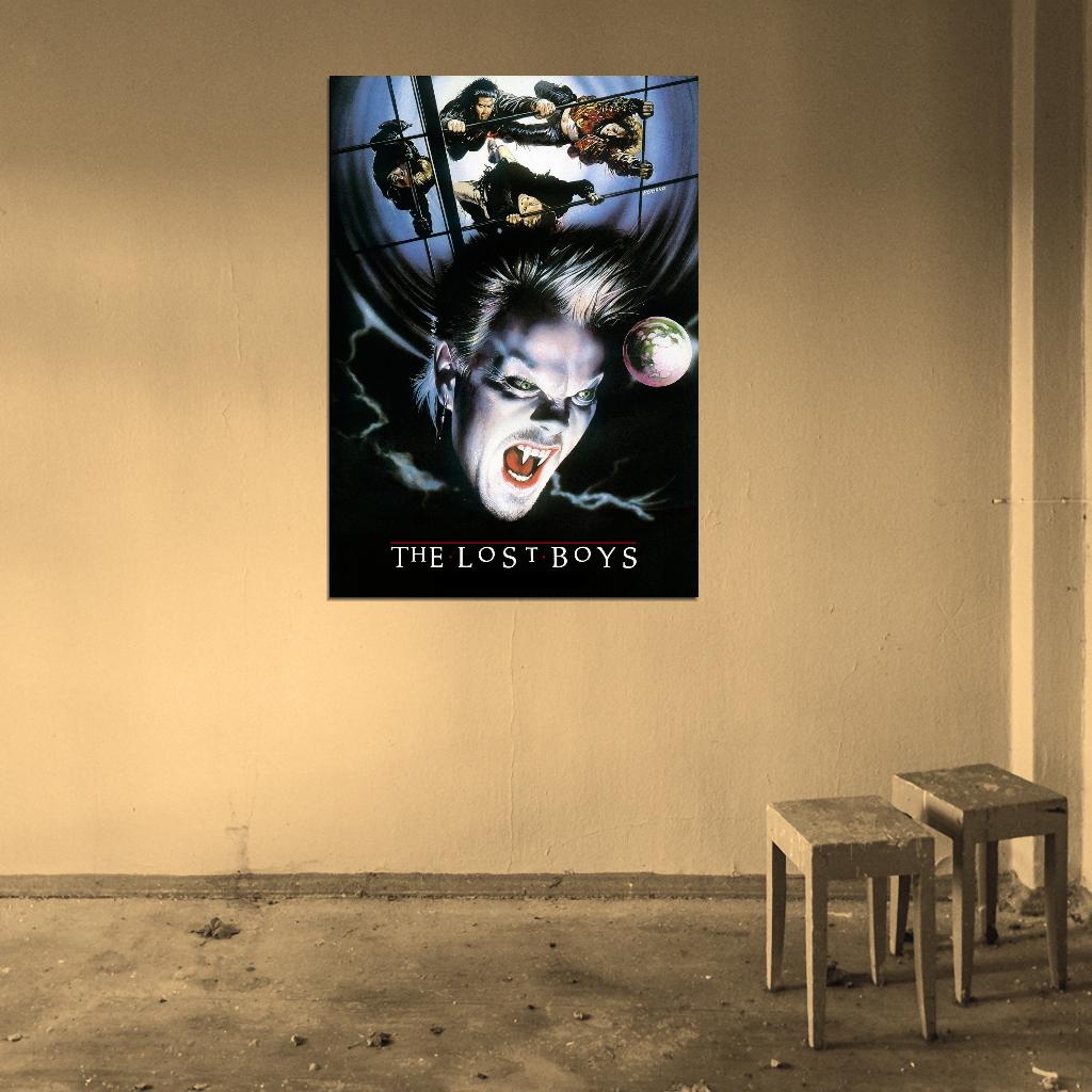 The Lost Boys 1987 Vampires Film Retro Movie Vintage Wall Poster