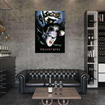 The Lost Boys 1987 Vampires Film Retro Movie Vintage Wall Poster