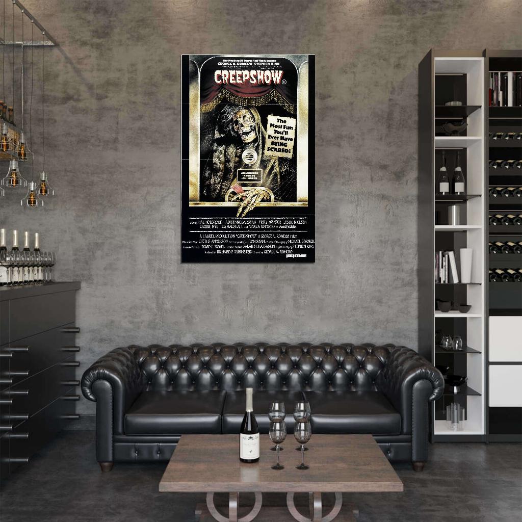 CREEPSHOW Horror Cult Classic Film Retro Movie Vintage Wall Poster