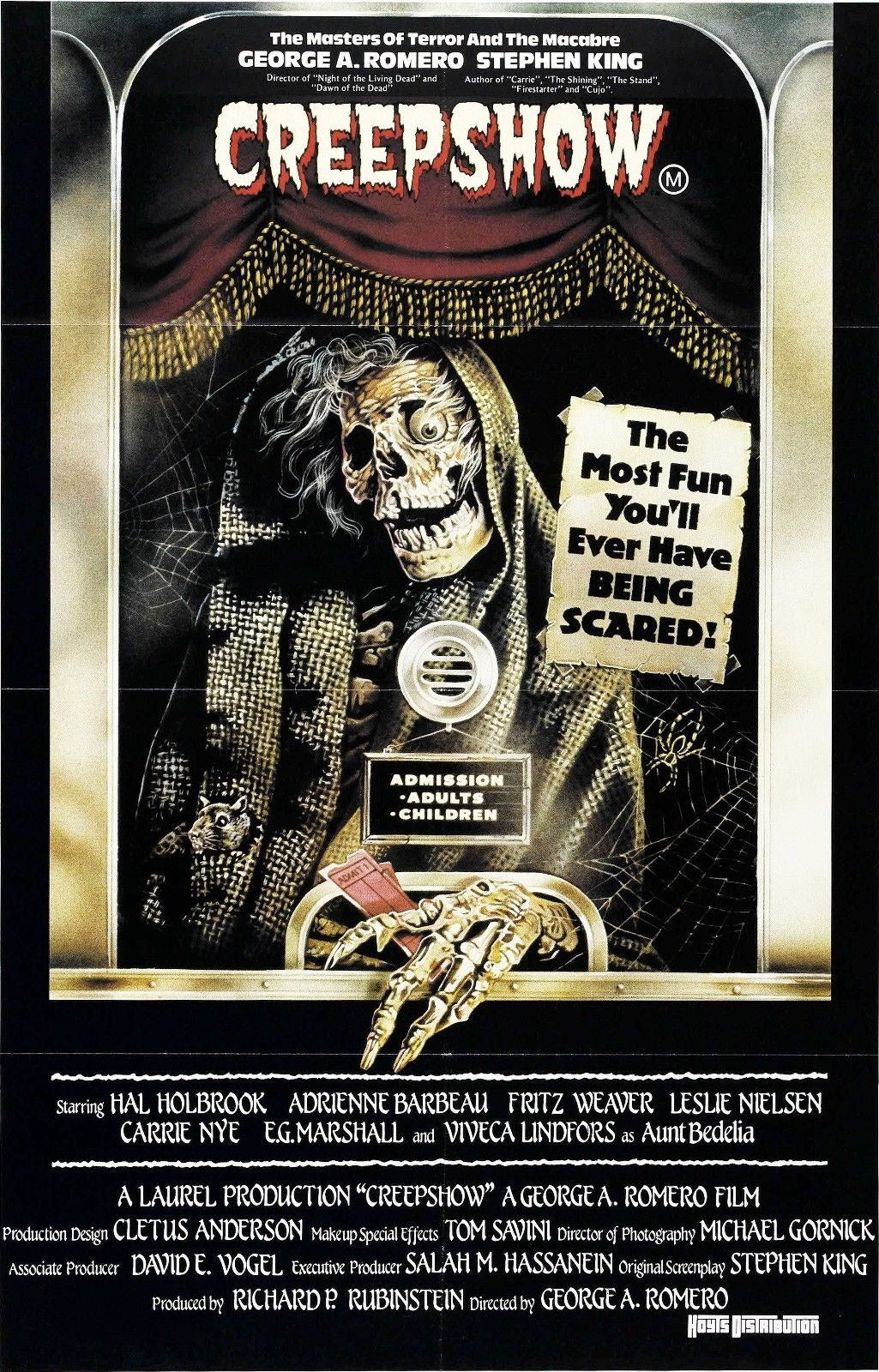CREEPSHOW Horror Cult Classic Film Retro Movie Vintage Wall Poster