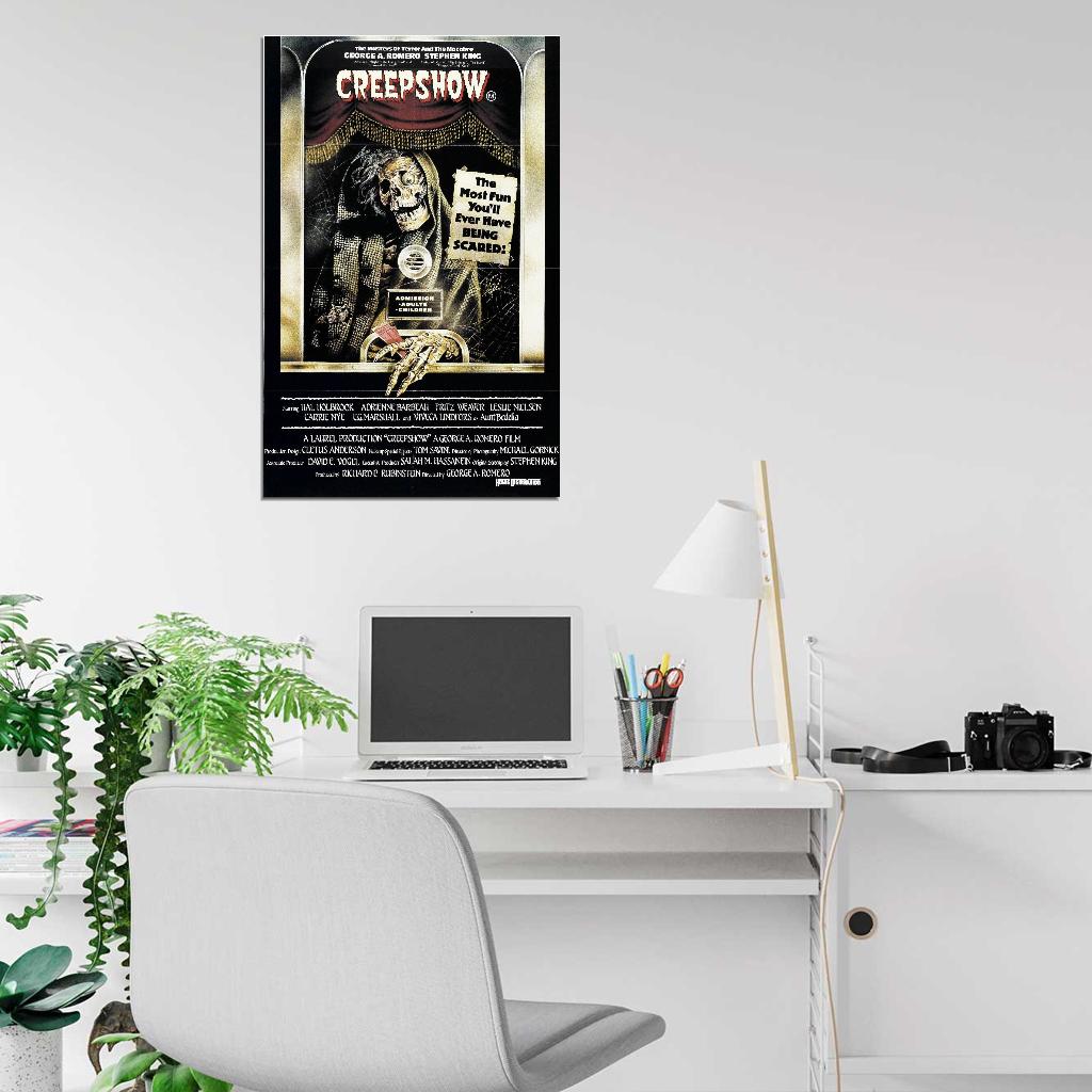 CREEPSHOW Horror Cult Classic Film Retro Movie Vintage Wall Poster