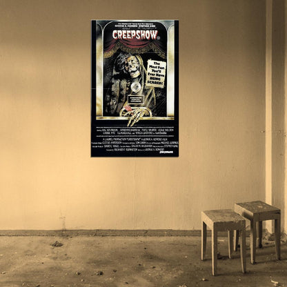 CREEPSHOW Horror Cult Classic Film Retro Movie Vintage Wall Poster