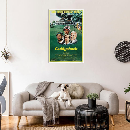 CADDYSHACK 1980 Film Retro Movie Vintage Wall Poster