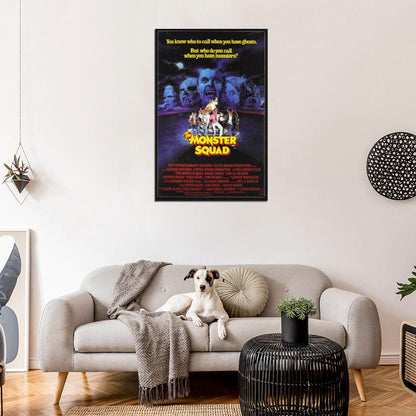 The Monster Squad 1987 Fantasy Action Classic Film Retro Movie Vintage Wall Poster