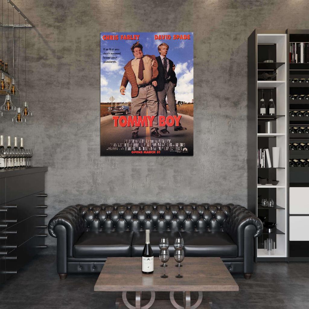 TOMMY BOY 1995 Film Retro Movie Vintage Wall Poster