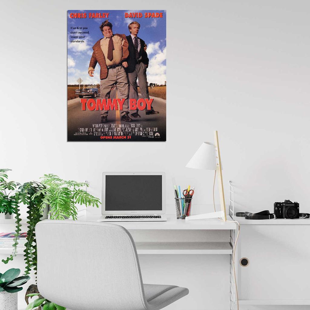 TOMMY BOY 1995 Film Retro Movie Vintage Wall Poster