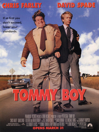 TOMMY BOY 1995 Film Retro Movie Vintage Wall Poster