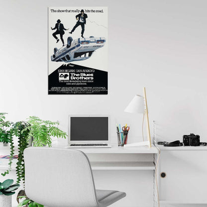 THE BLUES BROTHERS Film Retro Movie Vintage Wall Poster