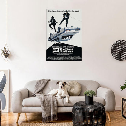 THE BLUES BROTHERS Film Retro Movie Vintage Wall Poster