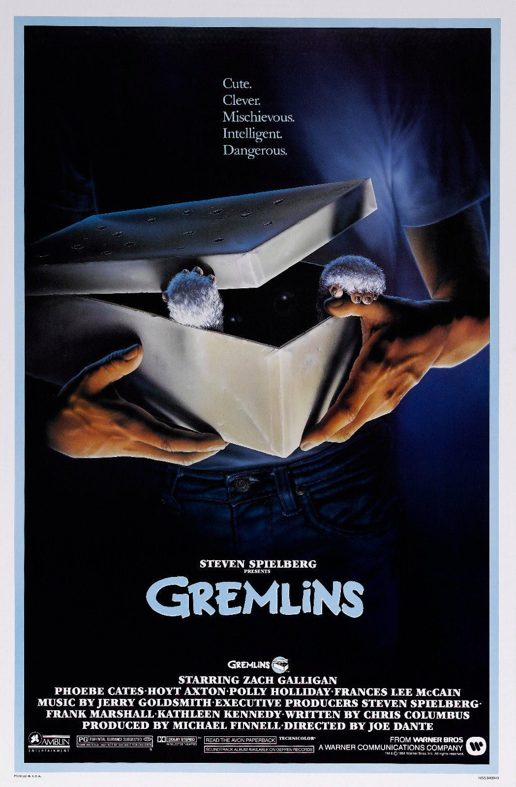 Gremlins 1984 Film Retro Movie Vintage Wall Poster