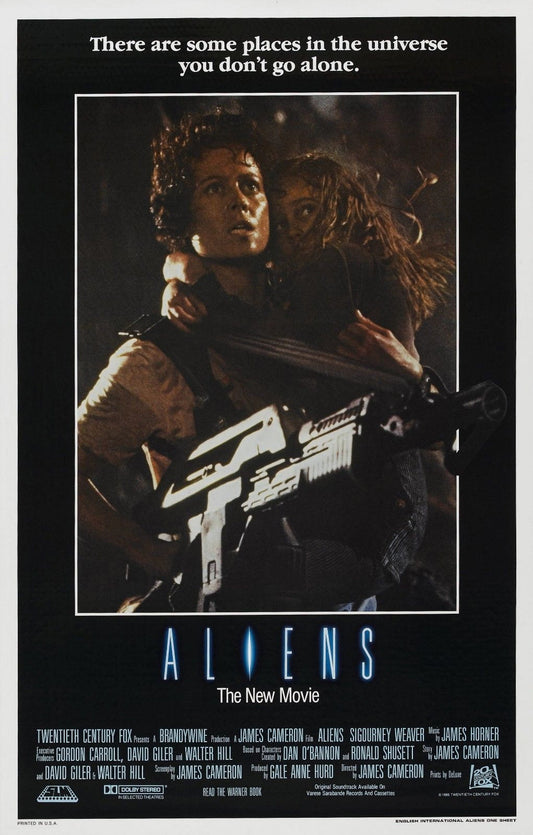 ALIENS Sci Fi Horror Predator Film Retro Movie Vintage Wall Poster