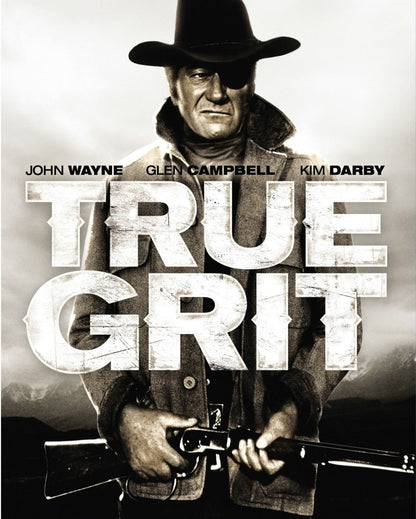 TRUE GRIT RARE Western Film Retro Movie Vintage Wall Poster