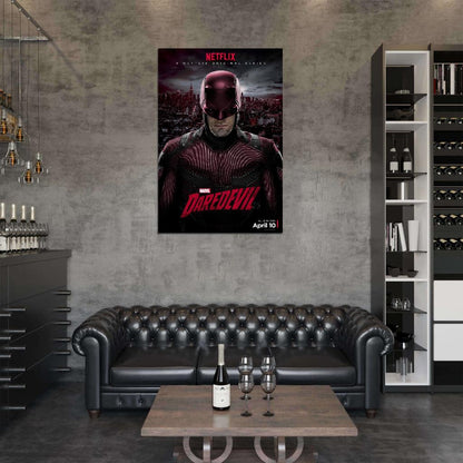 DAREDEVIL TV Show Film Retro Movie Vintage Wall Poster