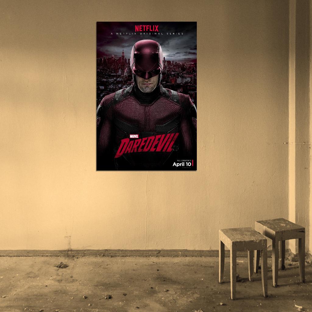 DAREDEVIL TV Show Film Retro Movie Vintage Wall Poster