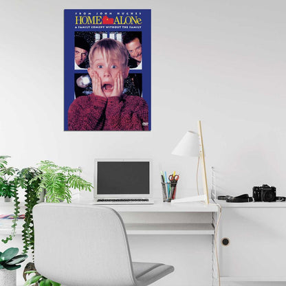 HOME ALONE Comedy Film Retro Movie Vintage Wall Poster