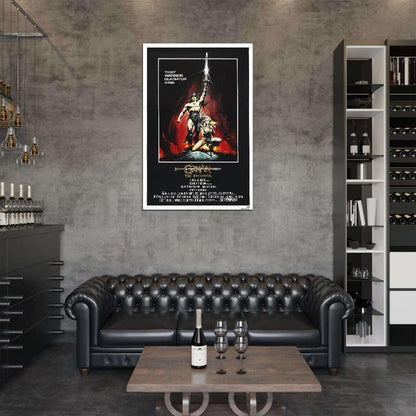 CONAN THE BARBARIAN Film Retro Movie Vintage Wall Poster