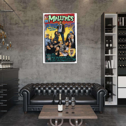 MALLRATS Kevin Smith Jay & Silent Bob Weed 420 Film Retro Movie Vintage Wall Poster