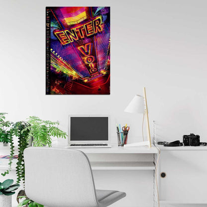 ENTER THE VOID 2009 Gaspar Noe Film Retro Movie Vintage Wall Poster
