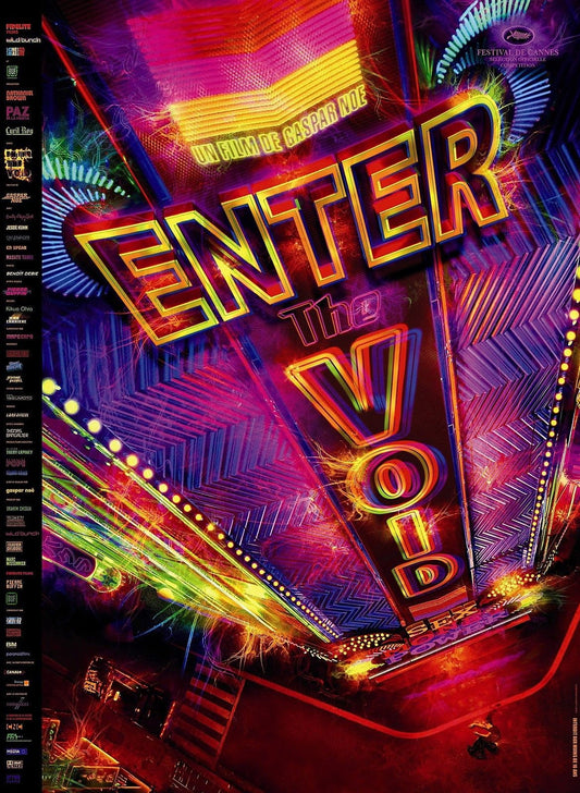 ENTER THE VOID 2009 Gaspar Noe Film Retro Movie Vintage Wall Poster