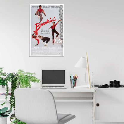 BREAKIN Hip-Hop Rap Break Dance NYC Film Retro Movie Vintage Wall Poster