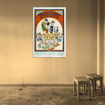 COOLEY HIGH Blaxploitation Exploitation Film Retro Movie Vintage Wall Poster