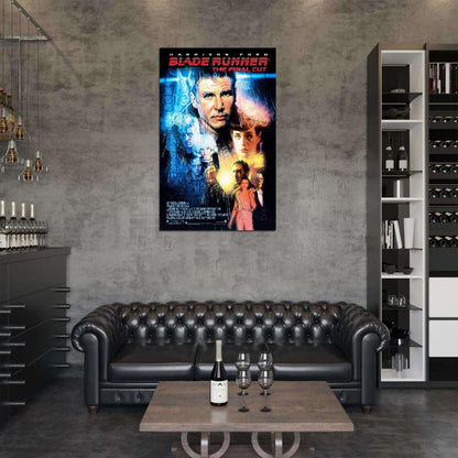 BLADE RUNNER Sci Fi Film Retro Movie Vintage Wall Poster