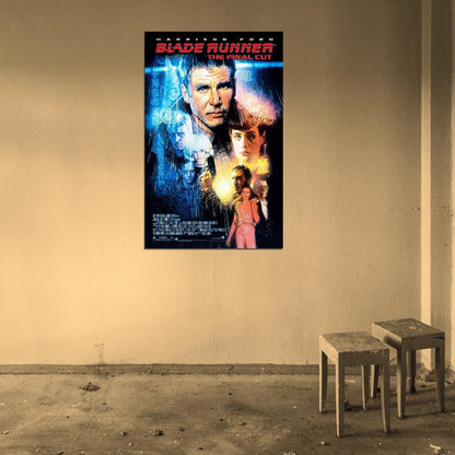 BLADE RUNNER Sci Fi Film Retro Movie Vintage Wall Poster