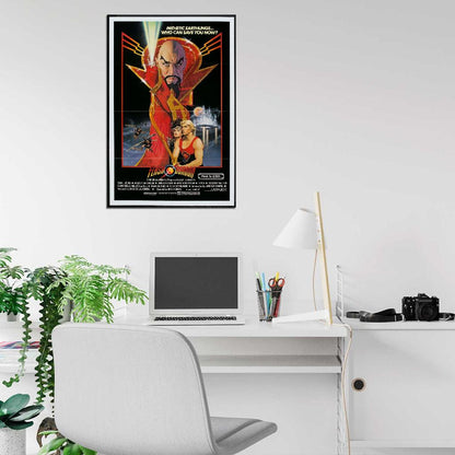 Flash Gordon 1980 Film Retro Movie Vintage Wall Poster