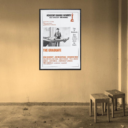 THE GRADUATE 1967 Film Retro Movie Vintage Wall Poster