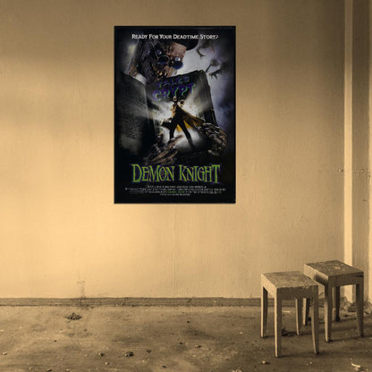 DEMON KNIGHT Tales From the Crypt Film Retro Movie Vintage Wall Poster
