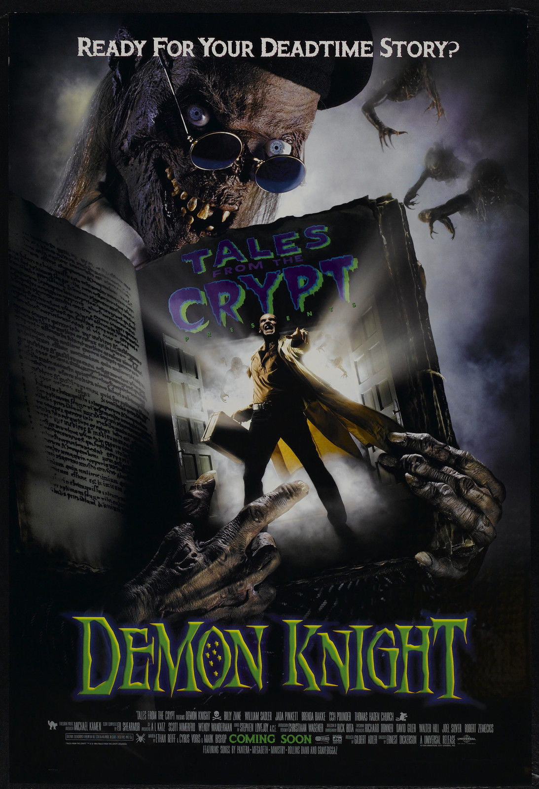 DEMON KNIGHT Tales From the Crypt Film Retro Movie Vintage Wall Poster