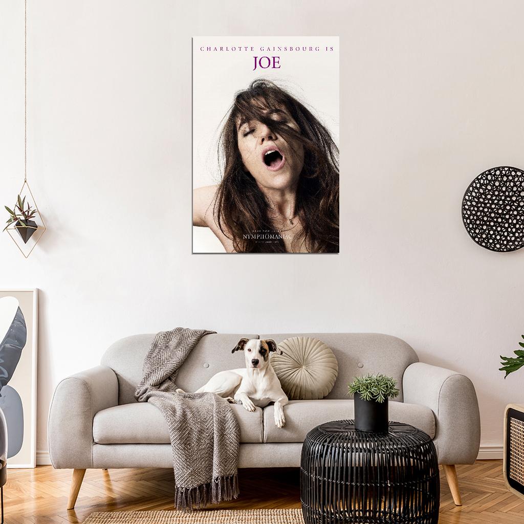 NYMPHOMANIAC 2013 Christian Slater Uma Thurman Film Retro Movie Vintage Wall Poster