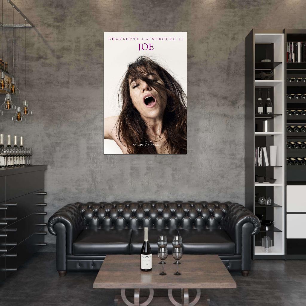 NYMPHOMANIAC 2013 Christian Slater Uma Thurman Film Retro Movie Vintage Wall Poster