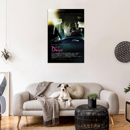 DRIVE 2011 Film Retro Movie Vintage Wall Poster