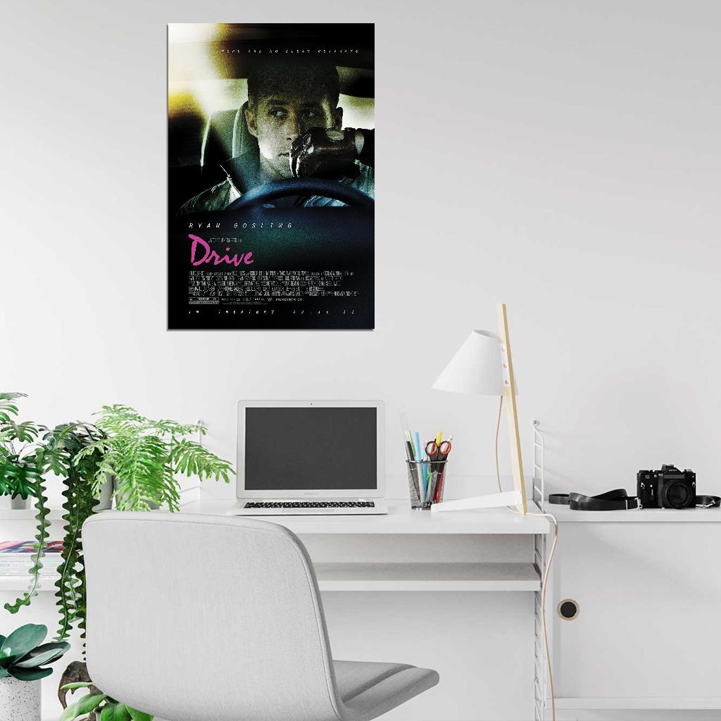 DRIVE 2011 Film Retro Movie Vintage Wall Poster
