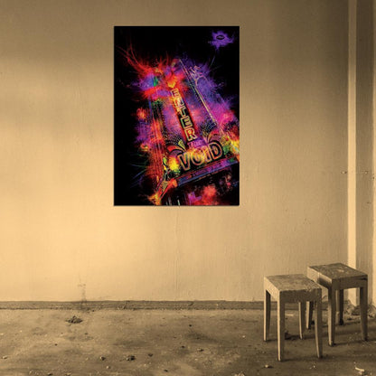 ENTER THE VOID 2009 Gaspar Noe Film Retro Movie Vintage Wall Poster